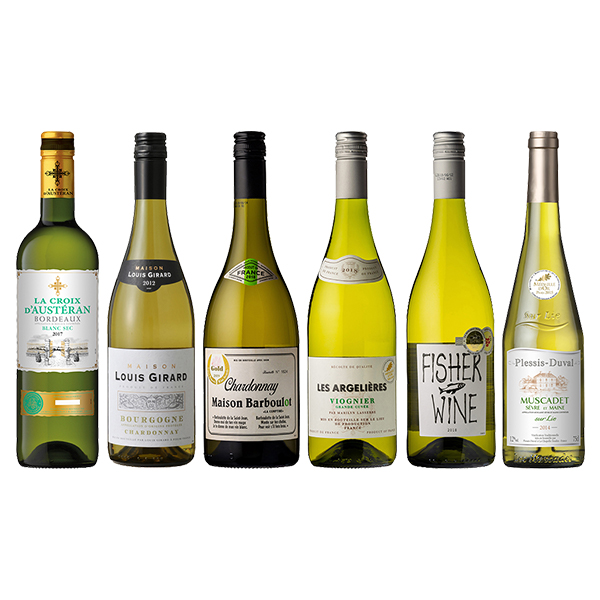 すべて金賞受賞！フランス辛口白ワイン6本セット