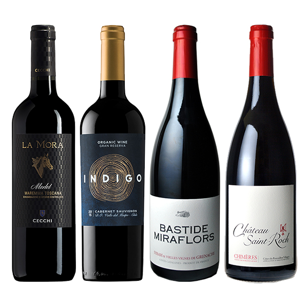 イオンワインアワード2019受賞 赤4本セット