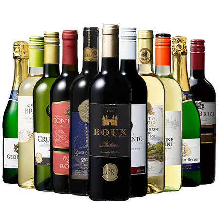 世界の赤・白・スパークリングワイン飲み比べ１１本セット　第４７弾