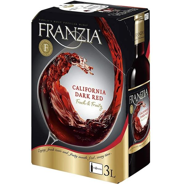 フランジア ダークレッド バッグ・イン・ボックス 3000ml